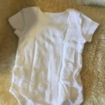 Thumbnail for Cache couche carter blanc fkeurs roses bébé filles 6