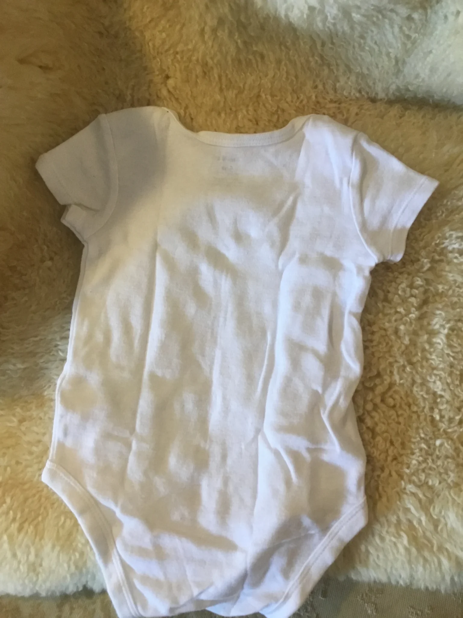 Image for Cache couche carter blanc fkeurs roses bébé filles 6