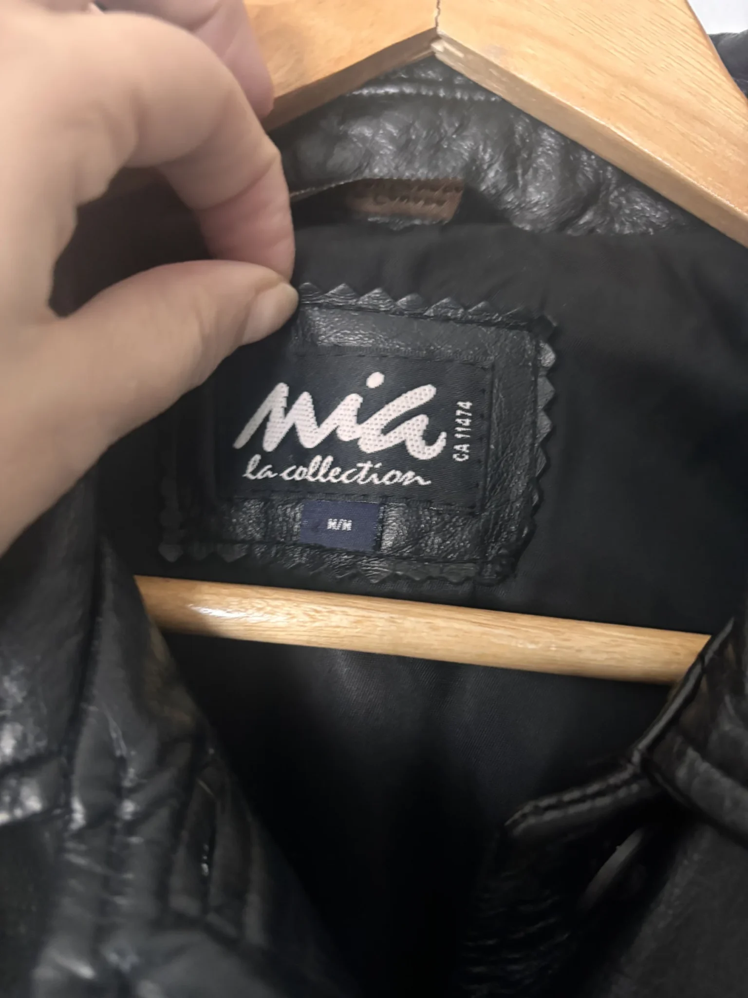 Image for Manteau de cuir véritable