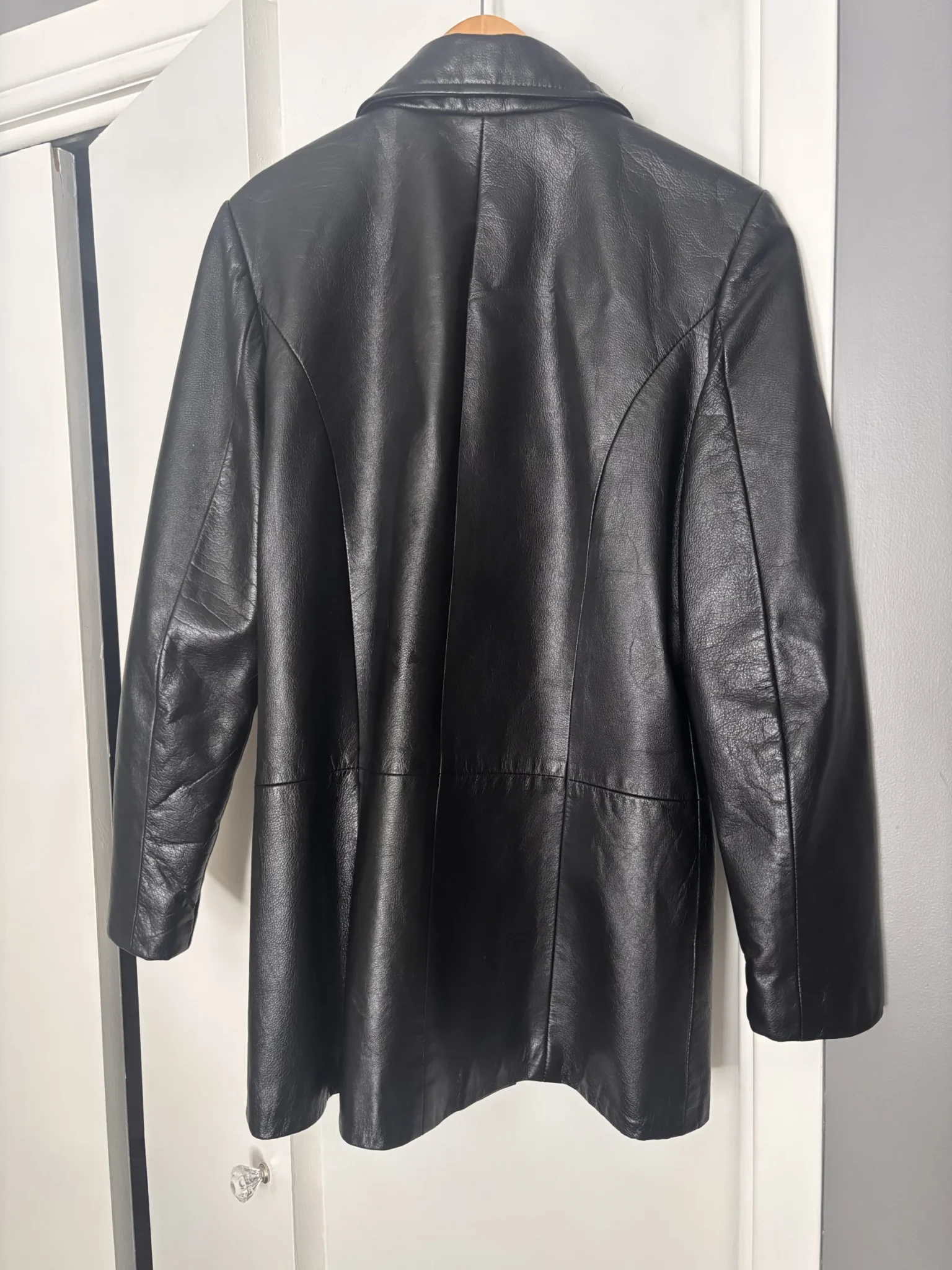 Image for Manteau de cuir véritable