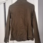 Thumbnail for Manteau kaki ajusté