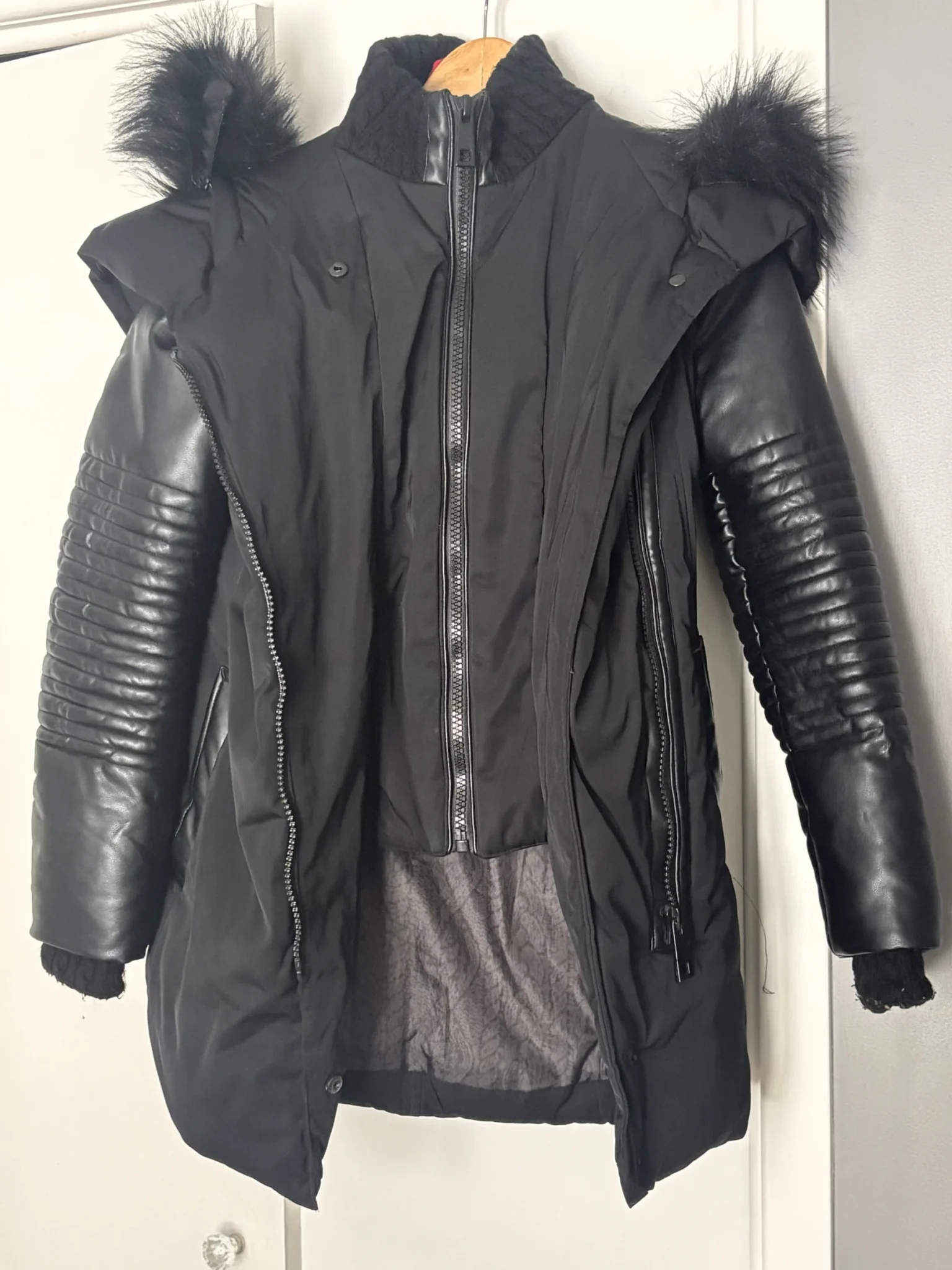 Image for Manteau d’hiver avec fausse fourrure