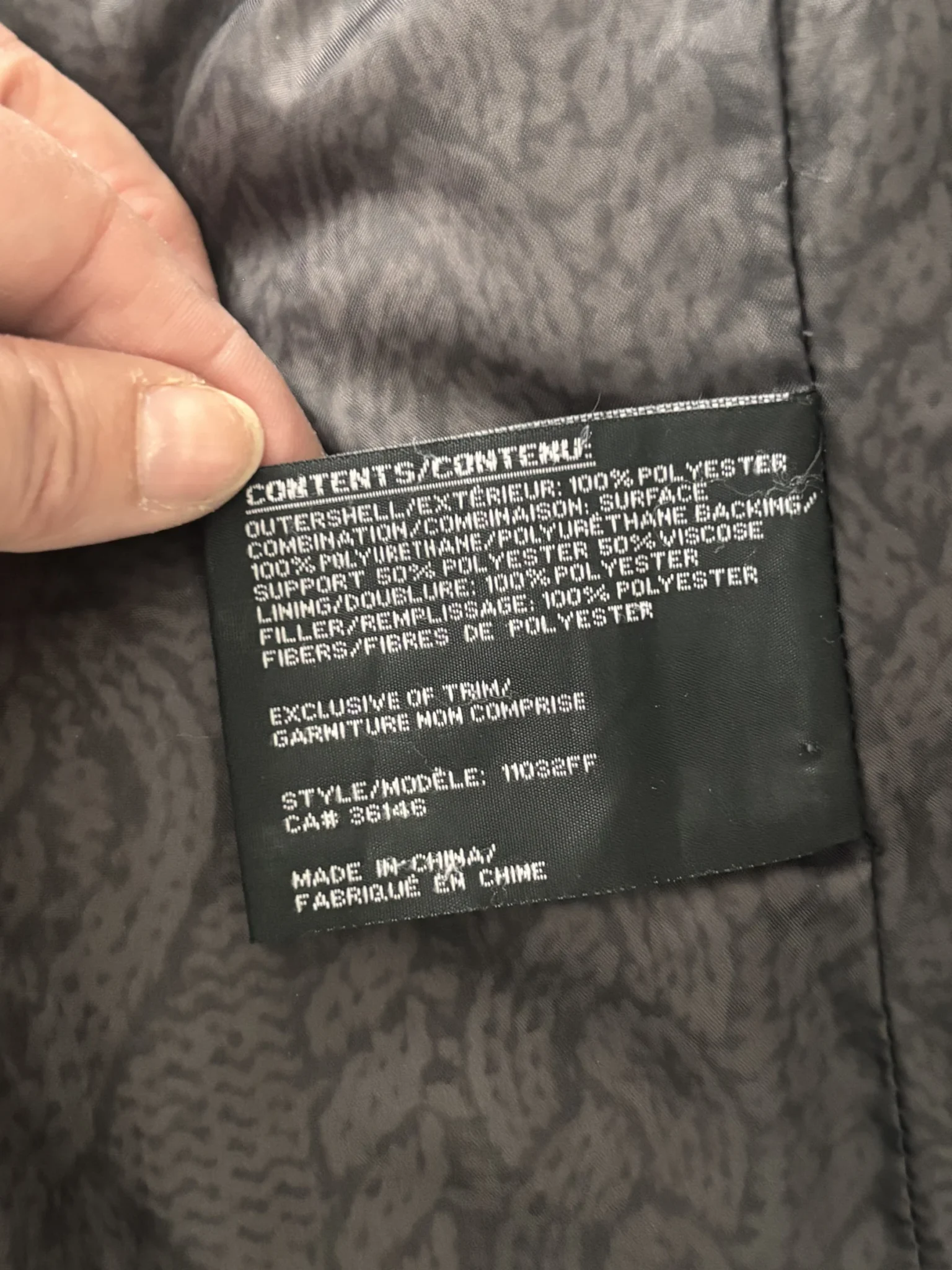 Image for Manteau d’hiver avec fausse fourrure