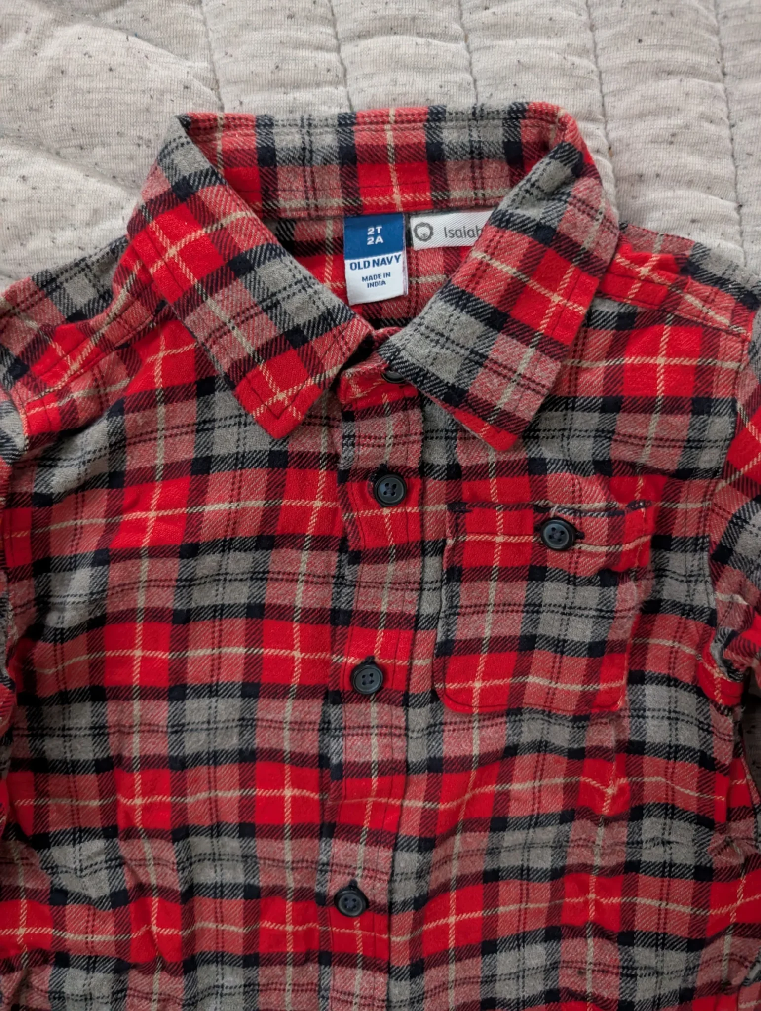 Image for Chemise 2T