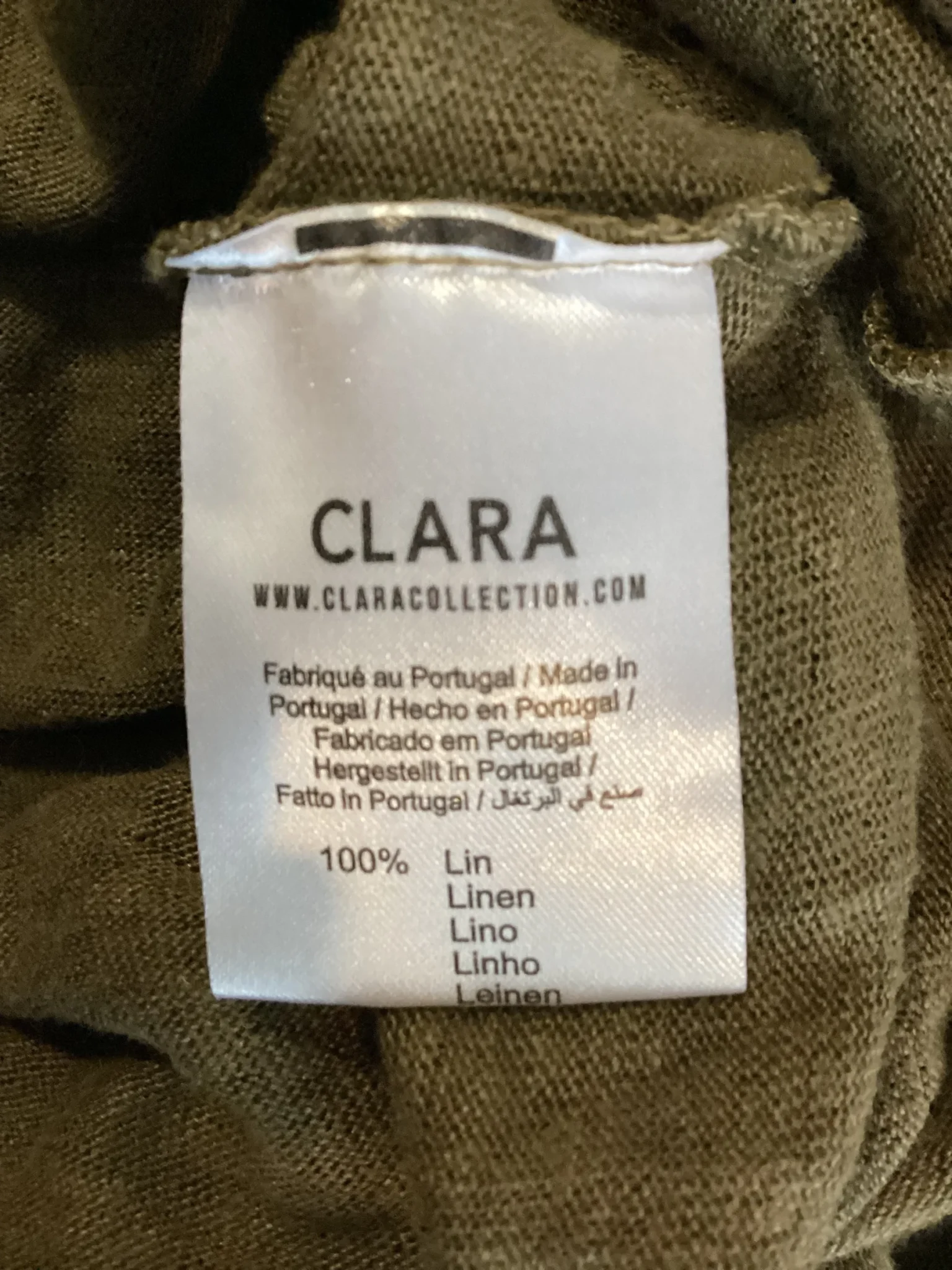 Image for 100%lin camisole
