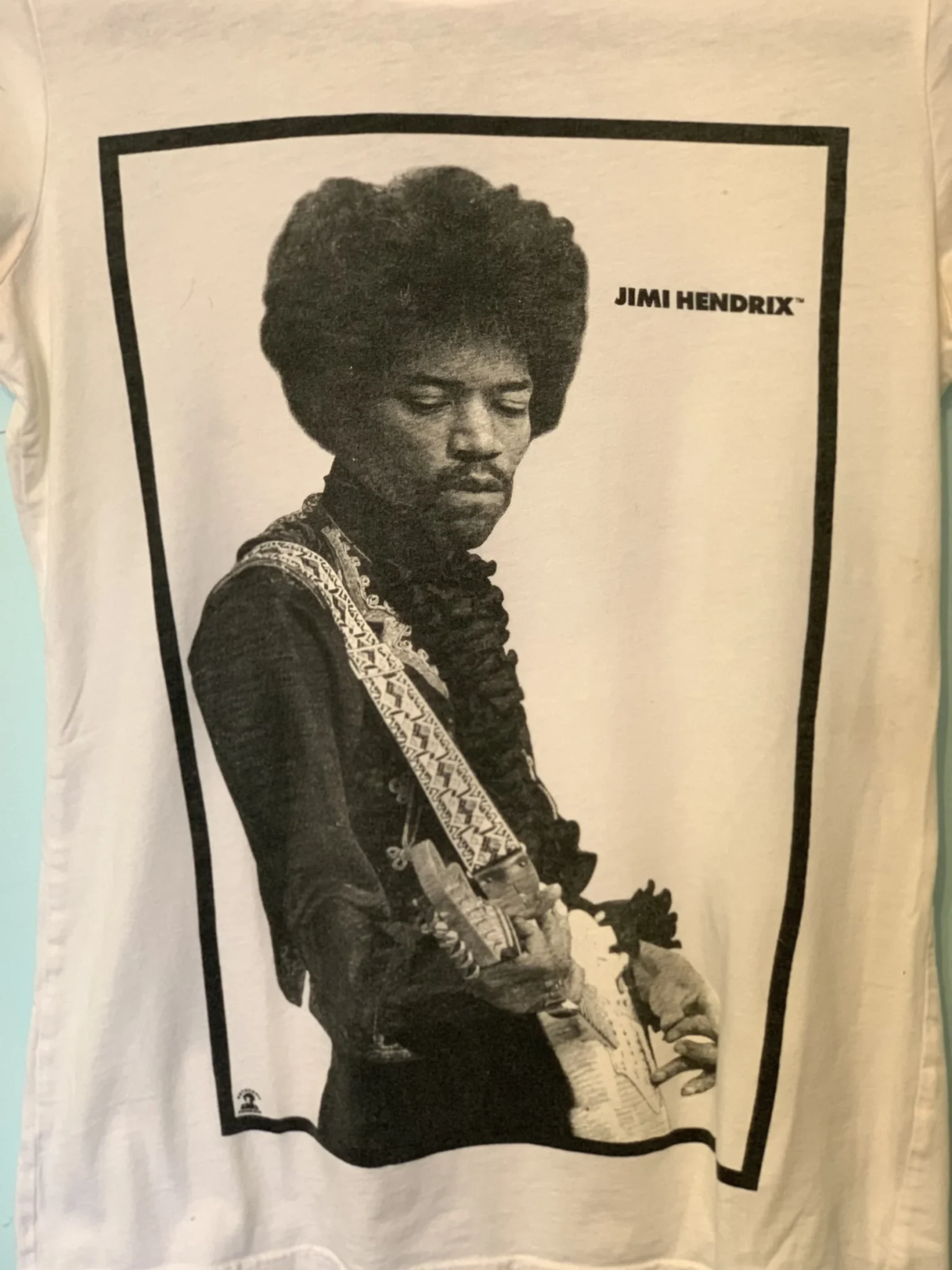 Image for T-Shirt Blanc Jimmy Hendrix