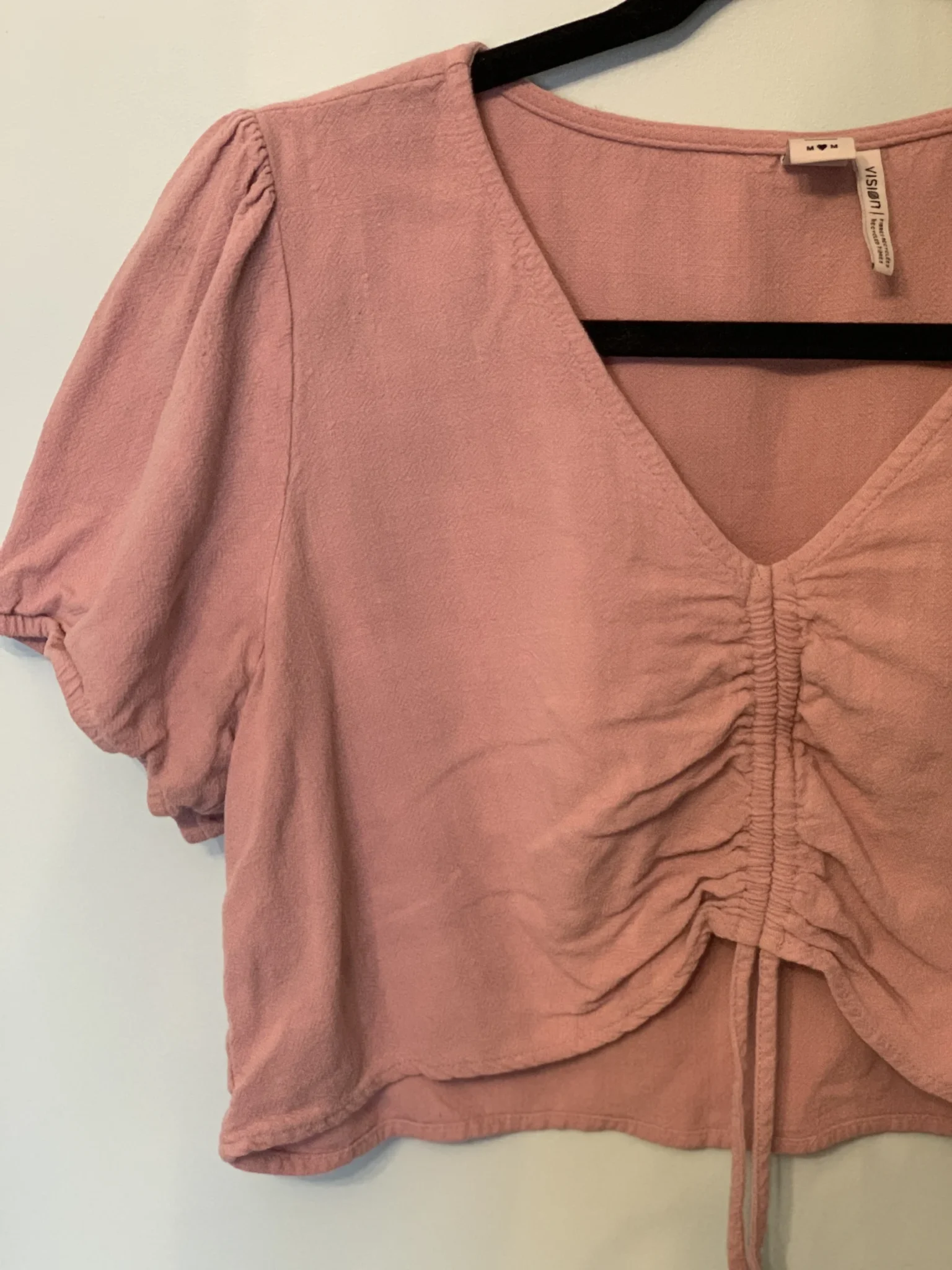 Image for T-Shirt Crop TWIK Rose