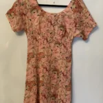 Featured thumbnail for Robe Fleurie Rose et Verte