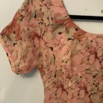 Thumbnail for Robe Fleurie Rose et Verte