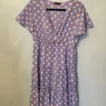 Featured thumbnail for Robe à Pois bleue et blanche