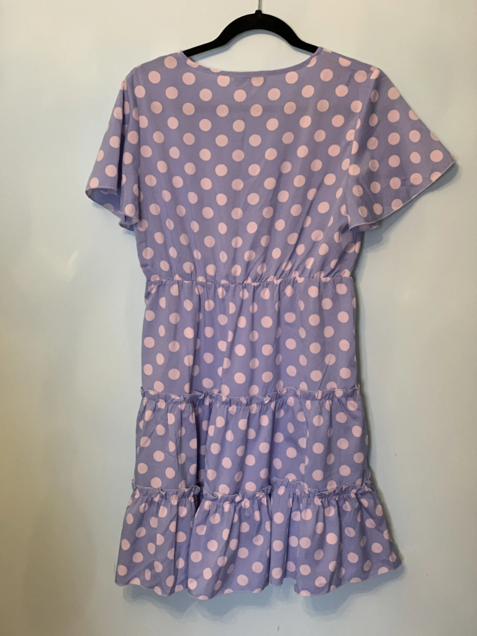 Image for Robe à Pois bleue et blanche