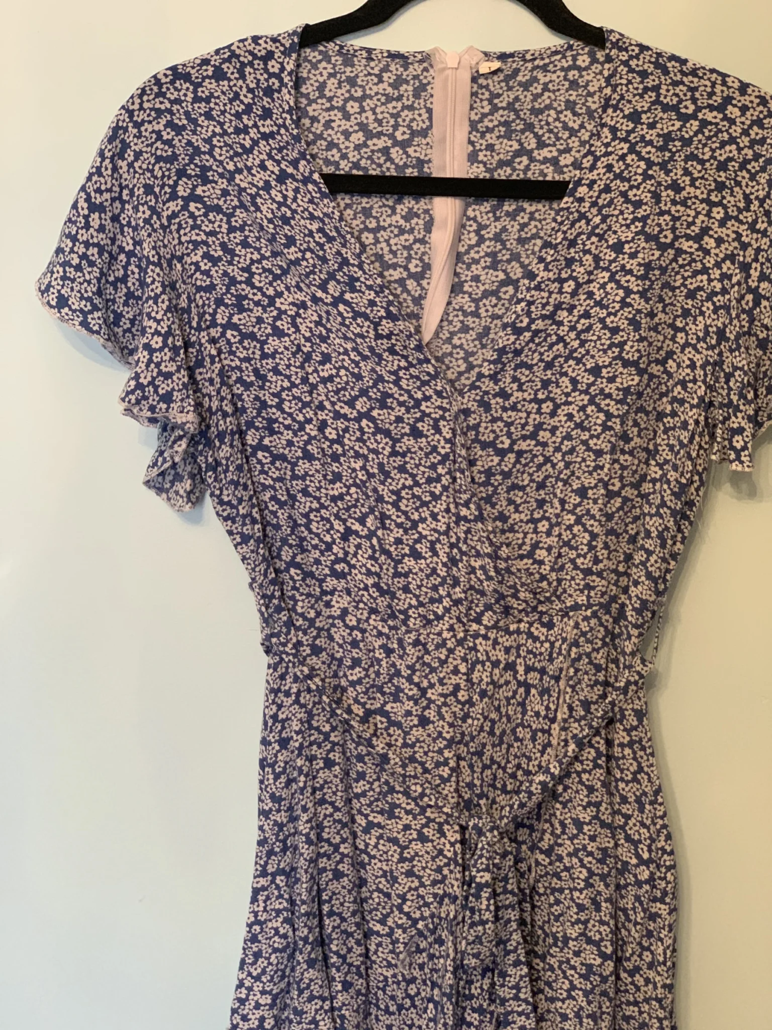 Image for Robe Bleue Fleurie