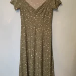 Featured thumbnail for Robe Fleurie Blanche et Verte