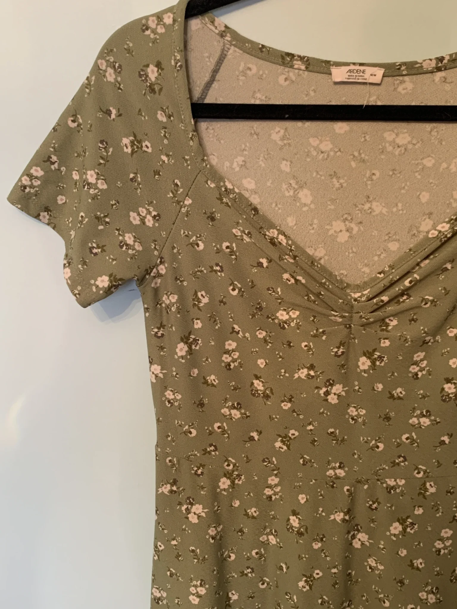 Image for Robe Fleurie Blanche et Verte