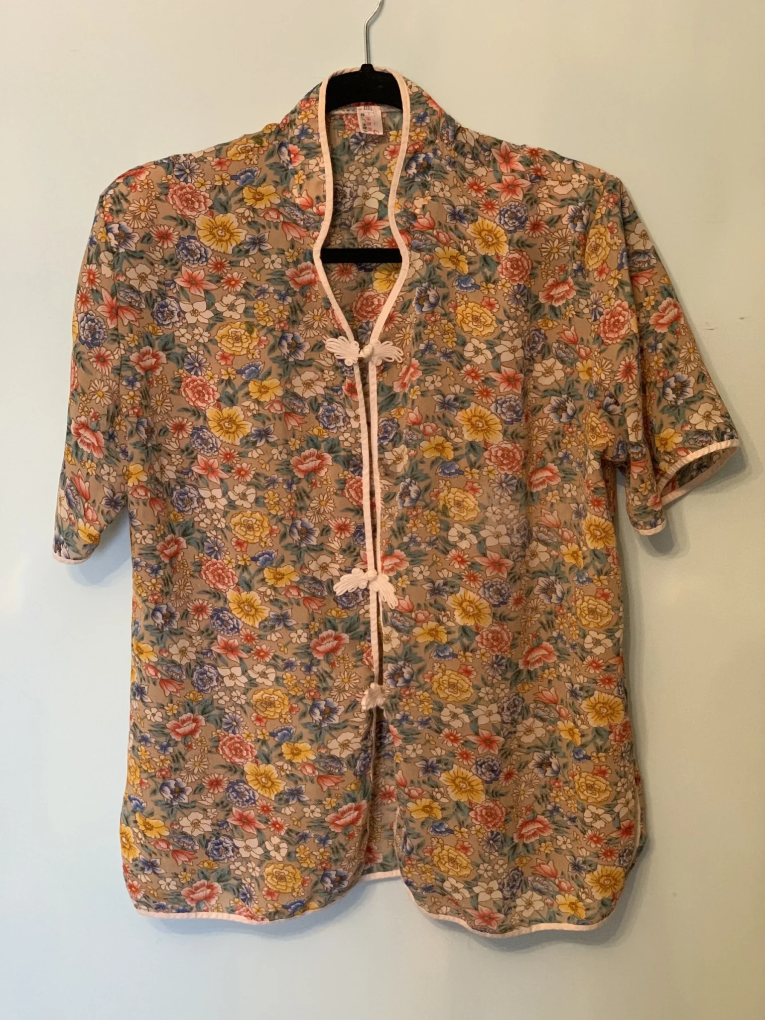 Featured image for Blouse Manche Courte Fleurie