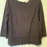 Featured thumbnail for Blouse Manche Longue Bleue Marine