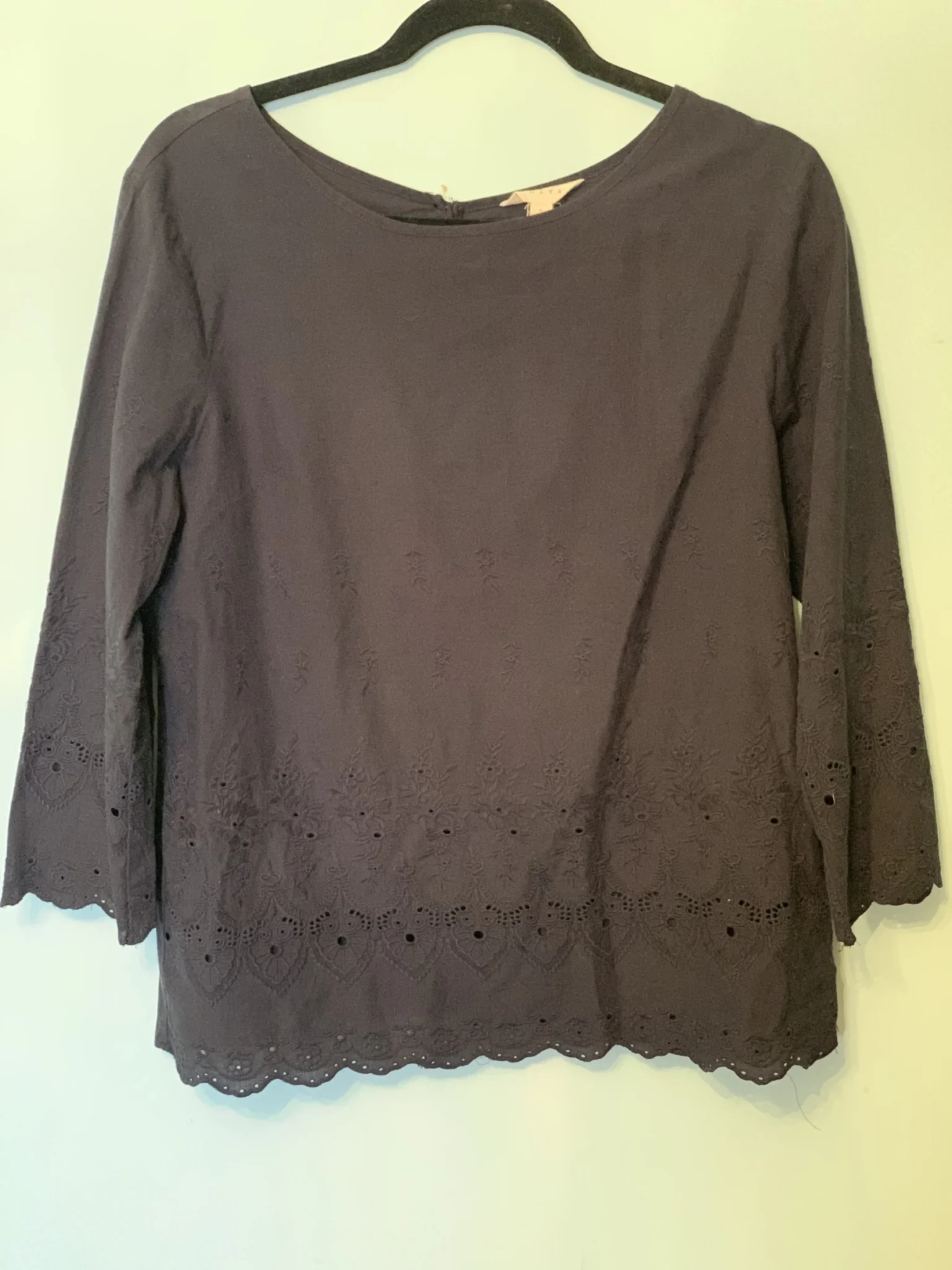 Image for Blouse Manche Longue Bleue Marine
