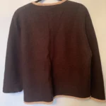 Thumbnail for Cardigan Brun avec Vache