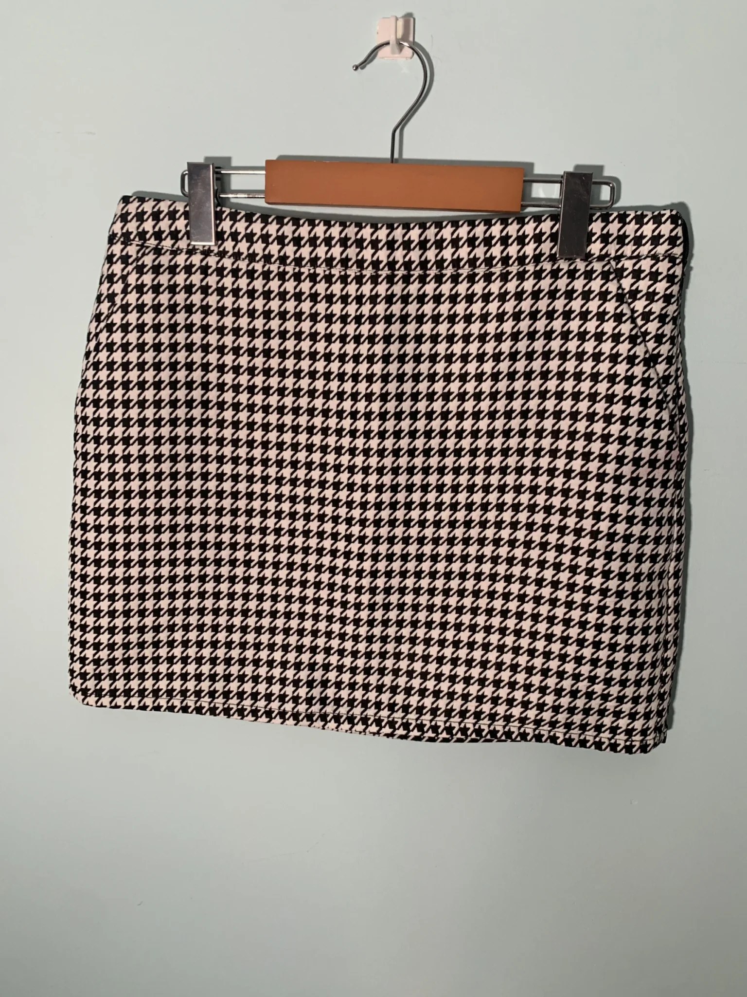 Featured image for Jupe Courte Motif Pied de Poule