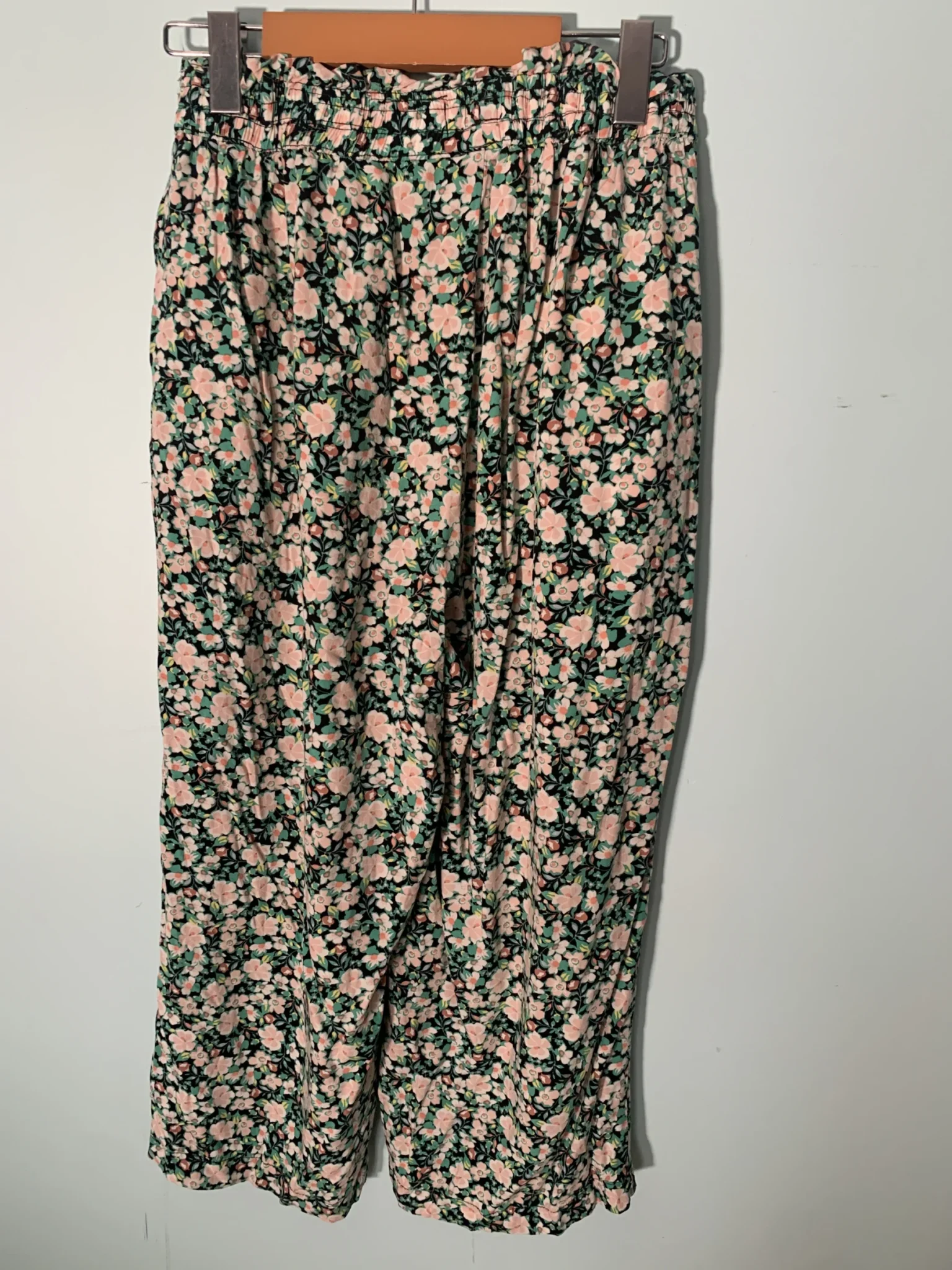Image for Pantalon Fleuri Vert et Rose