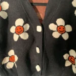 Thumbnail for Cardigan à fleur