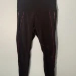 Featured thumbnail for Legging Long HYBA Noir et Rose
