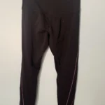 Thumbnail for Legging Long HYBA Noir et Rose