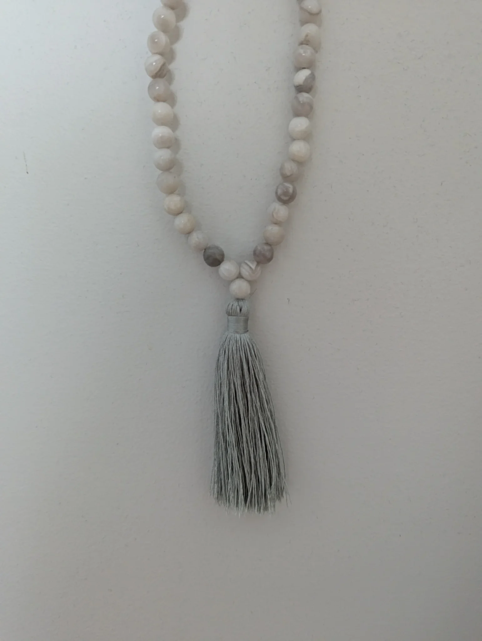 Image for Mala necklace - agates