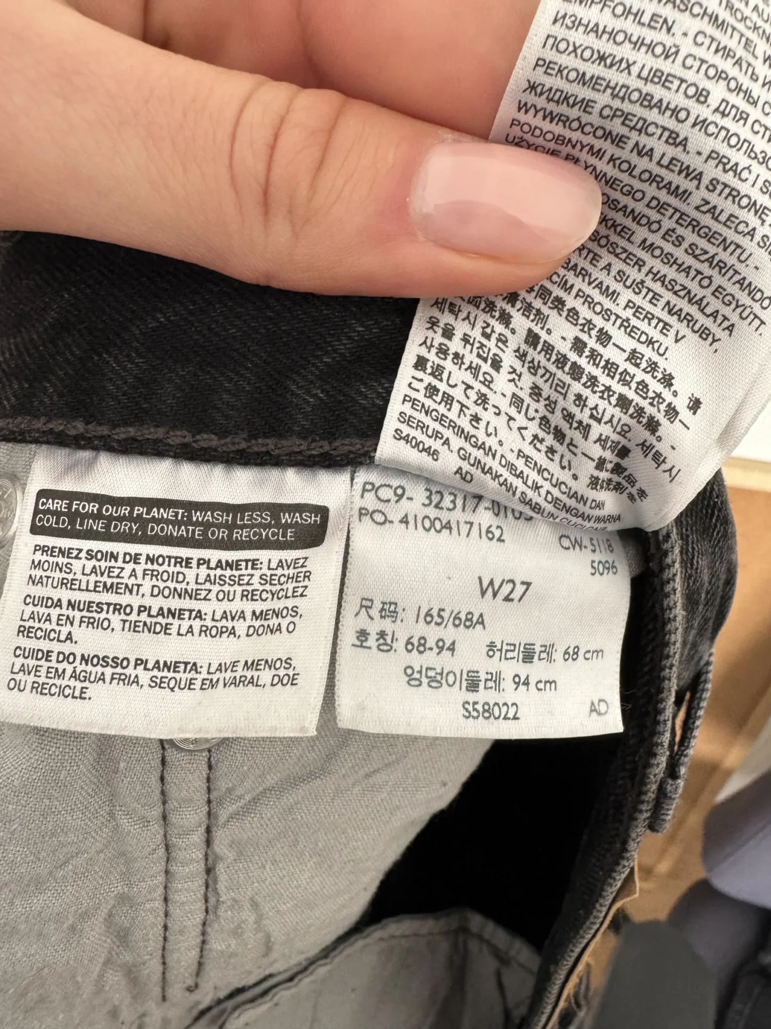 Image for Short LEVI’S 501 100% Cotton