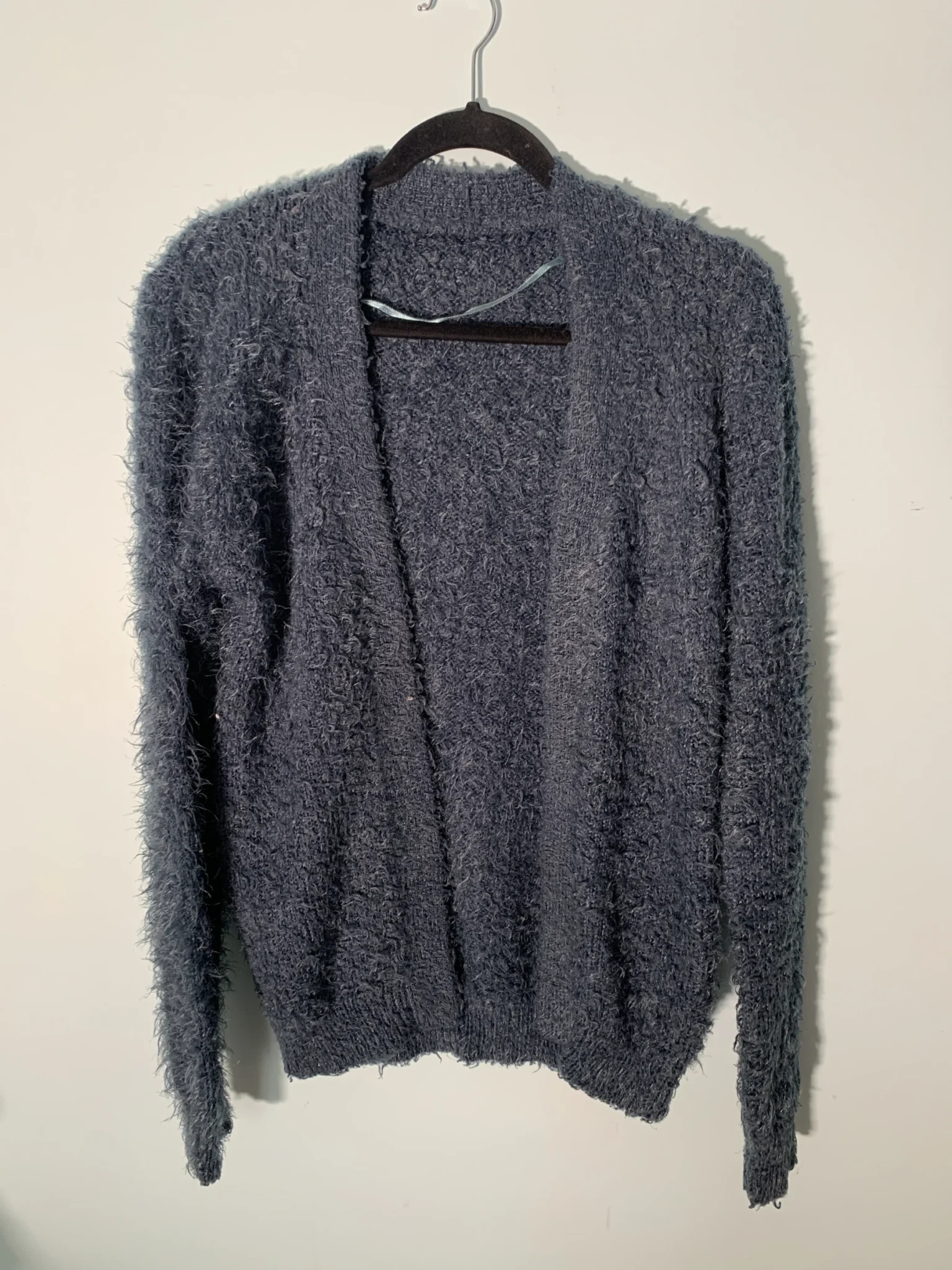 Featured image for Veste bleue extra douce