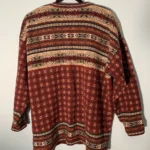 Thumbnail for Cardigan à motif Bourgogne