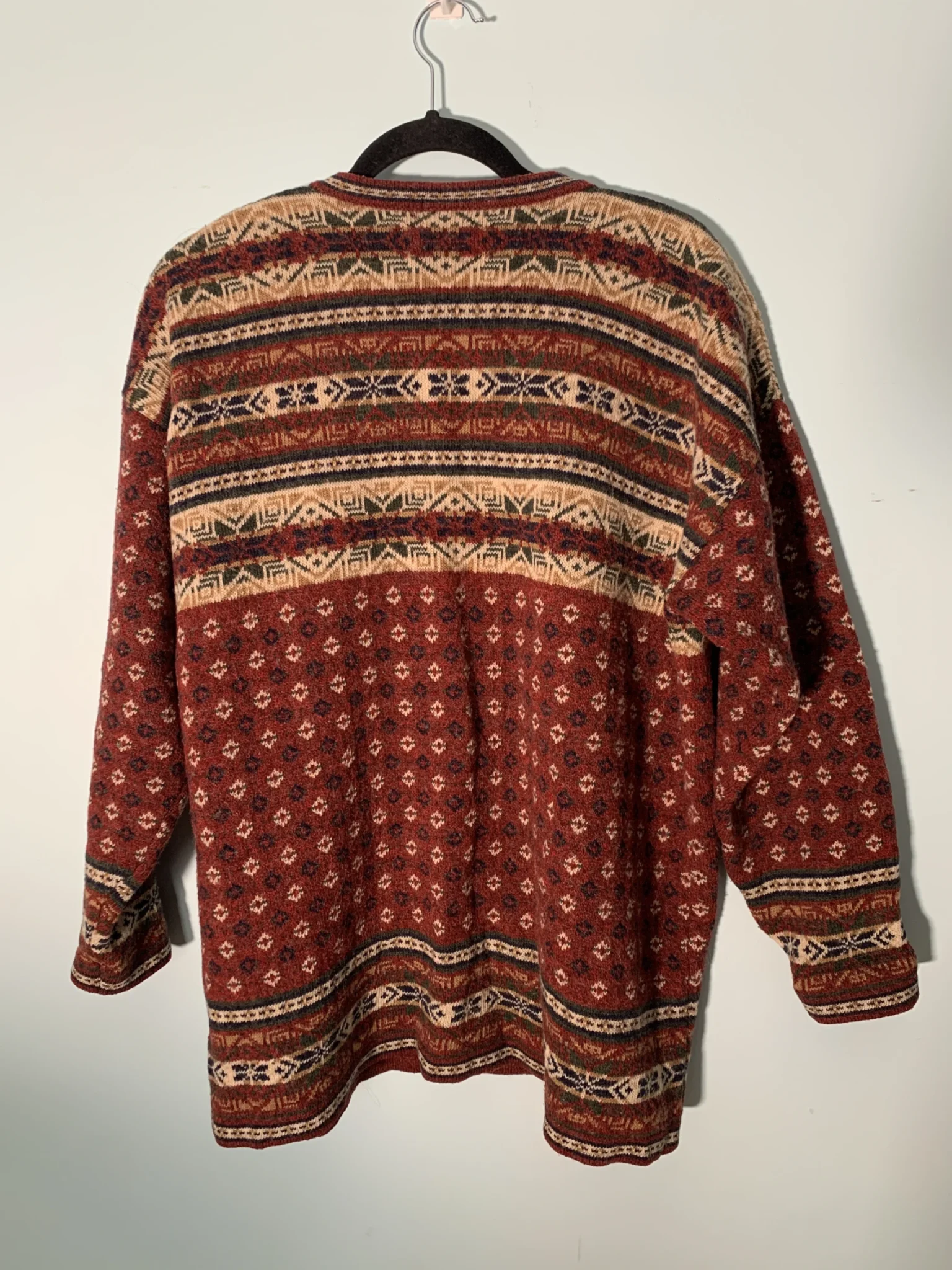 Image for Cardigan à motif Bourgogne