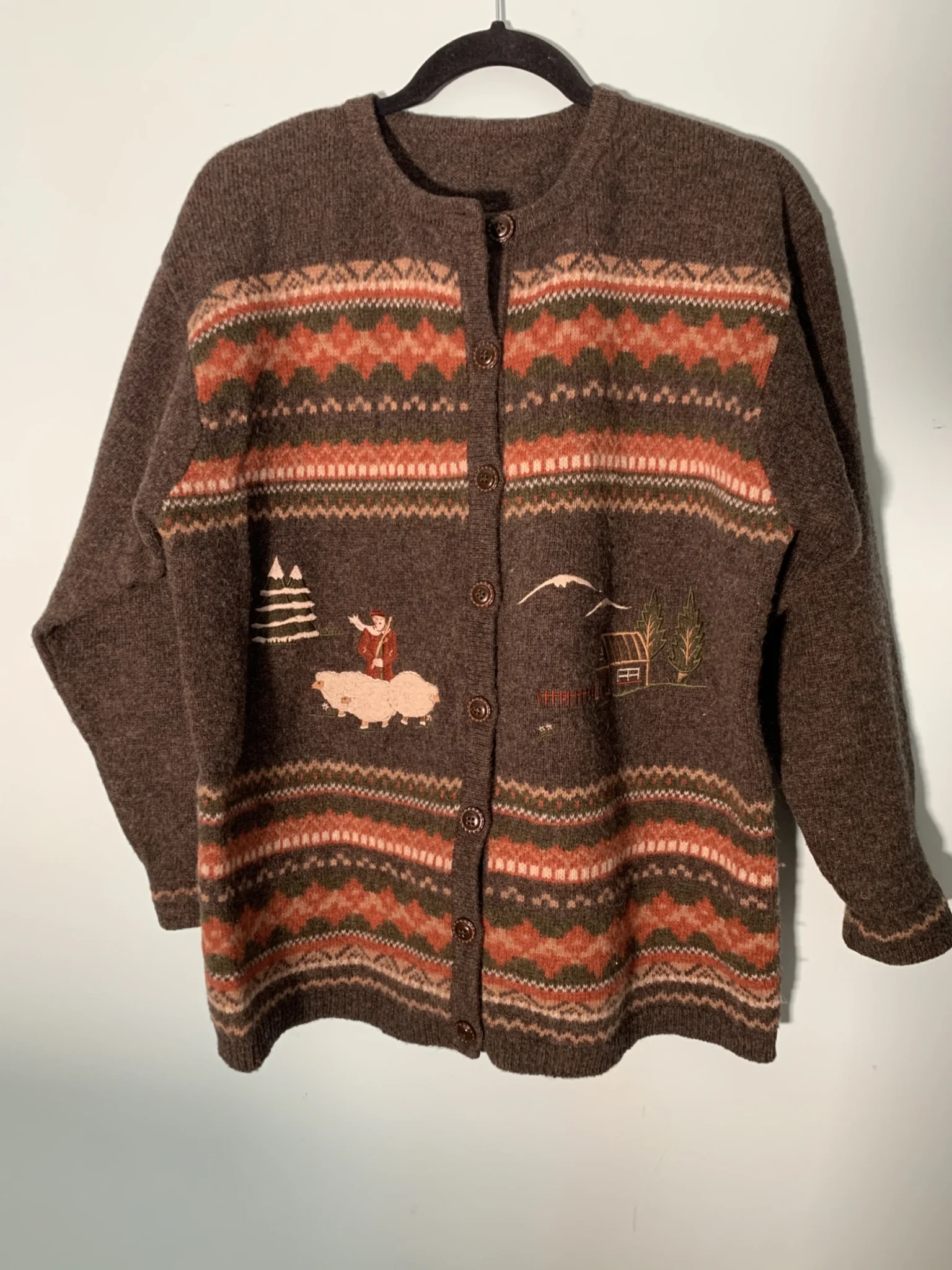 Featured image for Cardigan Berger et ses Moutons