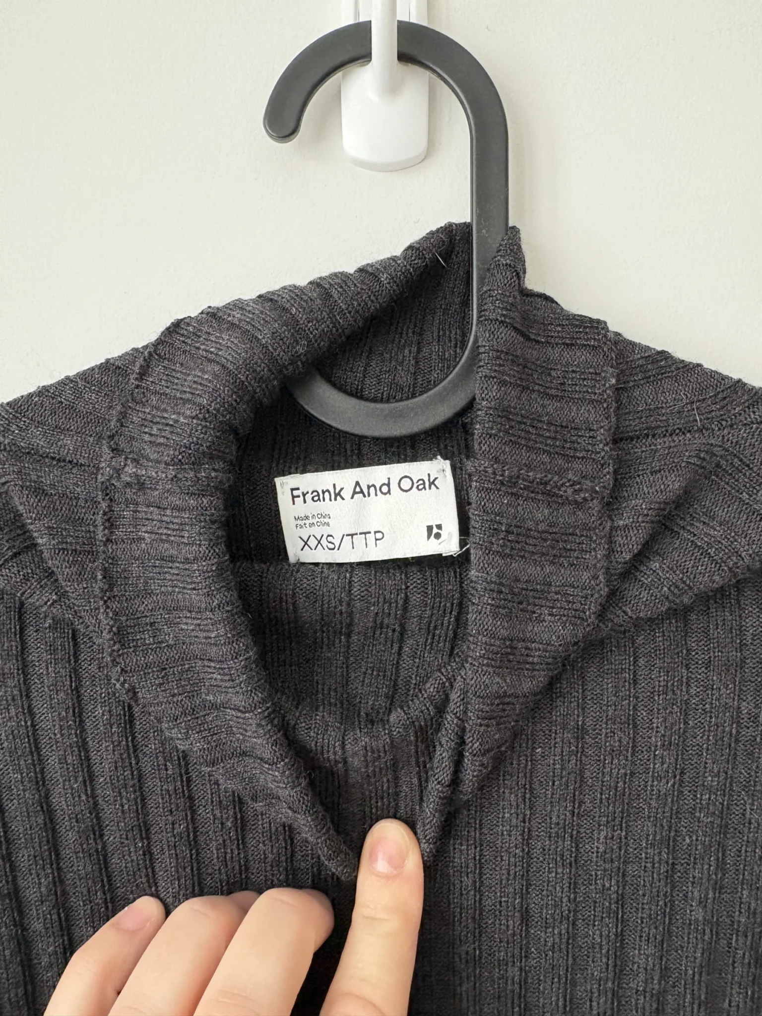 Image for Mockneck gris