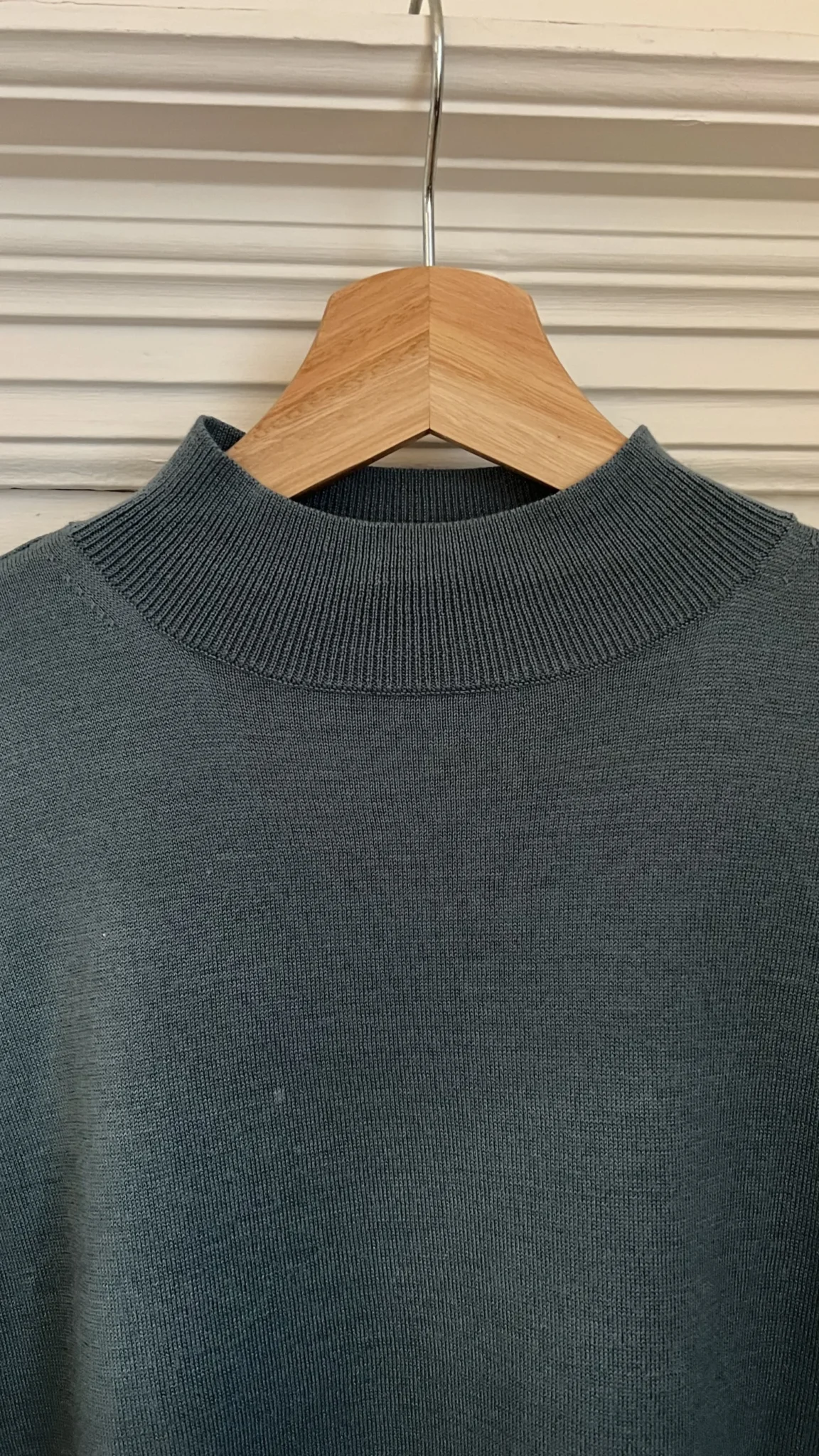 Image for Chandail long Uniqlo - bleu gris