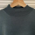 Thumbnail for Chandail long Uniqlo - bleu gris