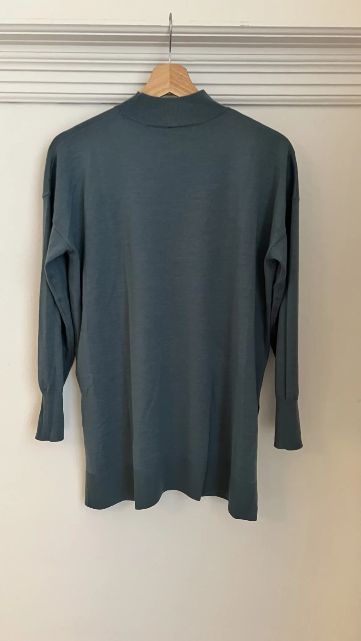 Image for Chandail long Uniqlo - bleu gris