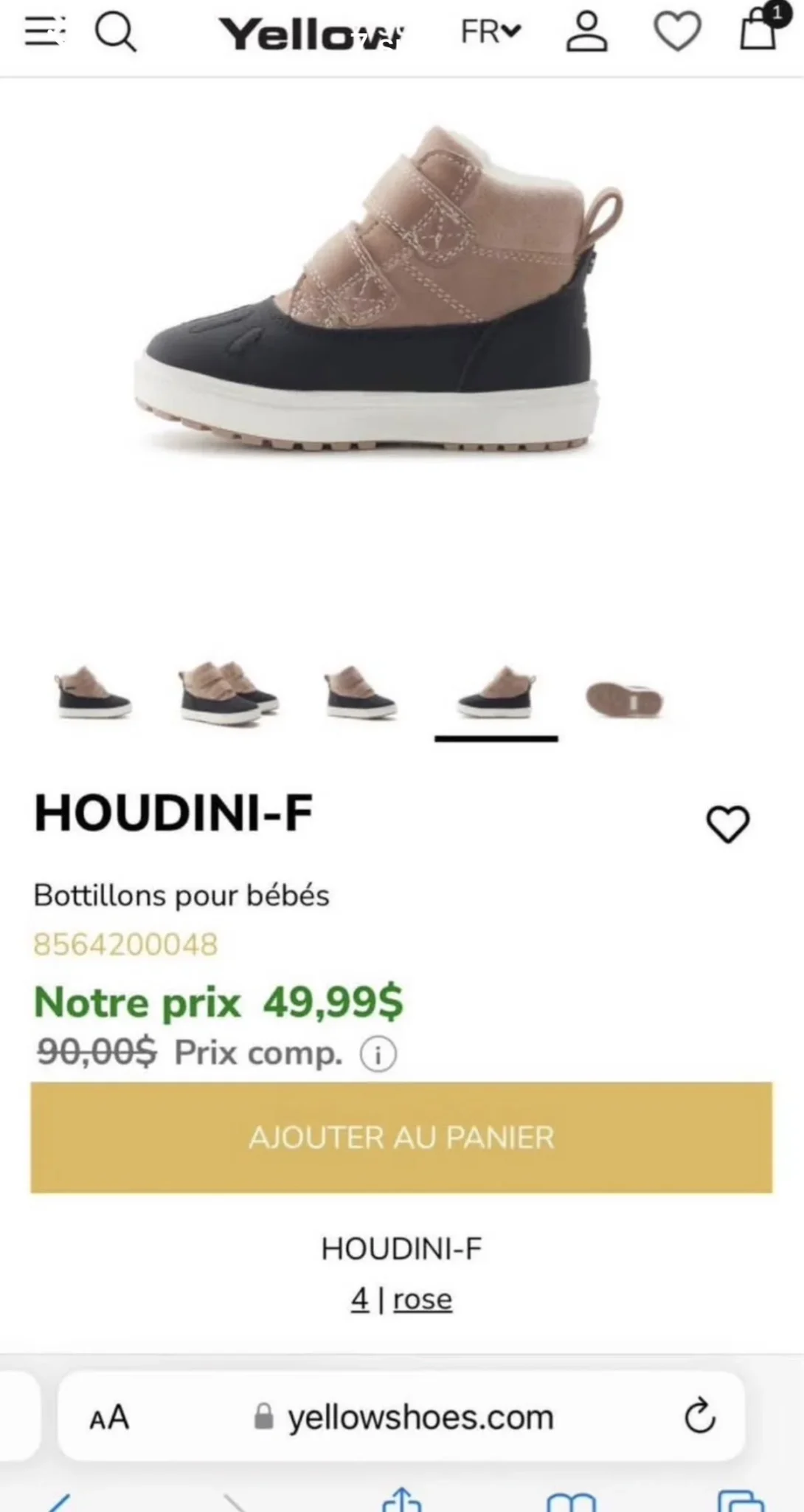 Image for Mid-Season Baby Boots size 6