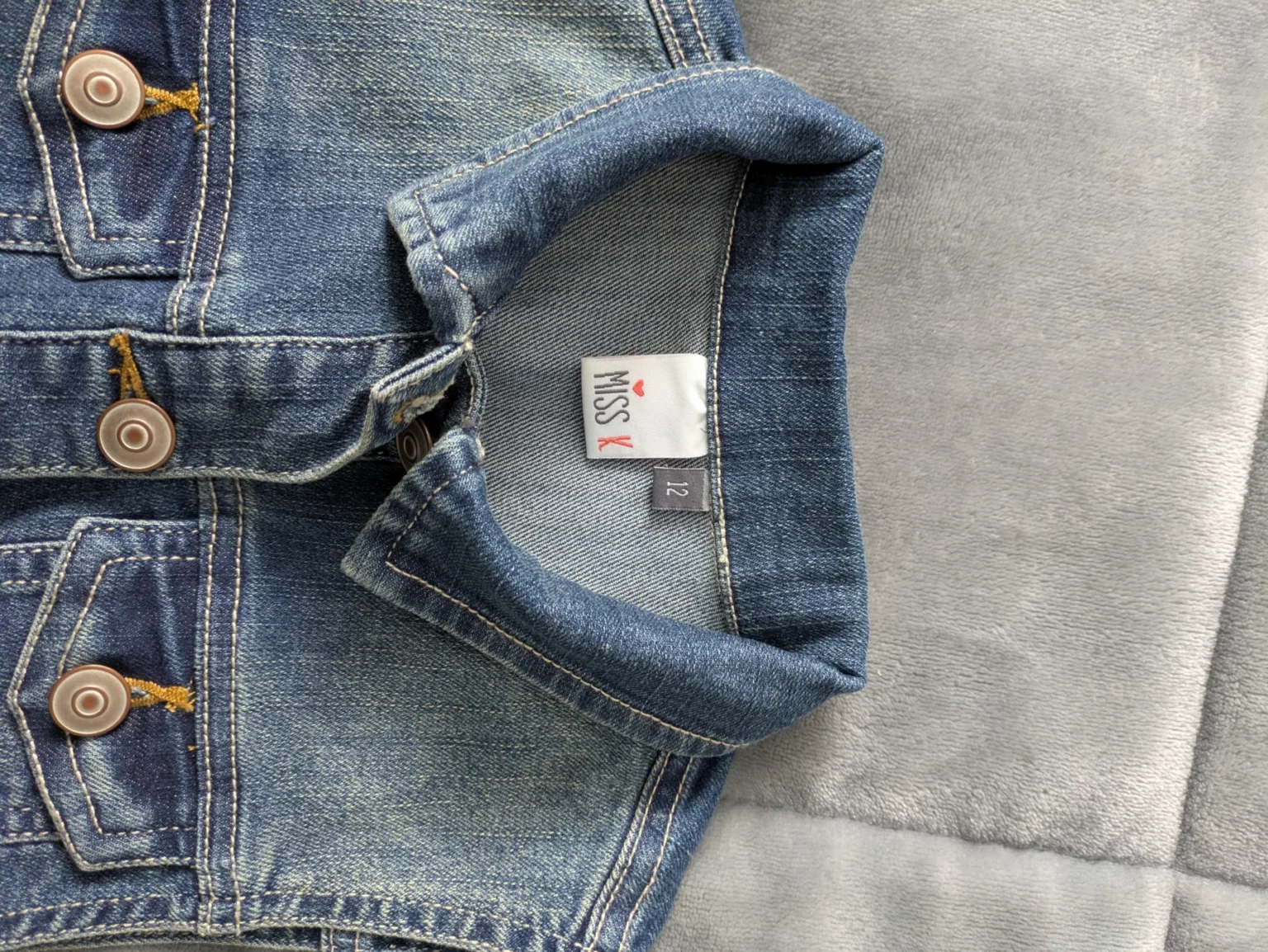 Image for Veste Jeans pas de manches