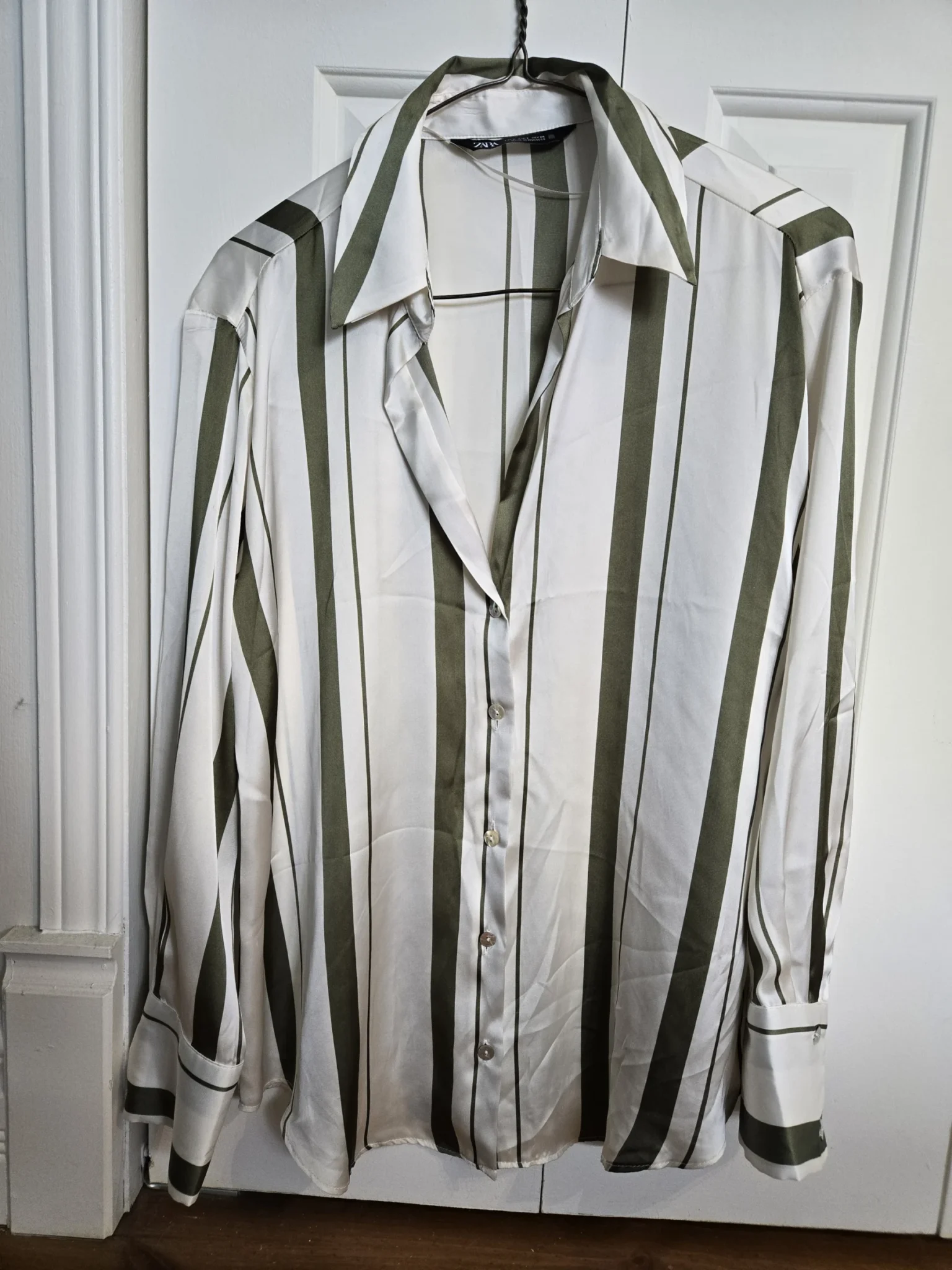 Featured image for Zara satin blouse