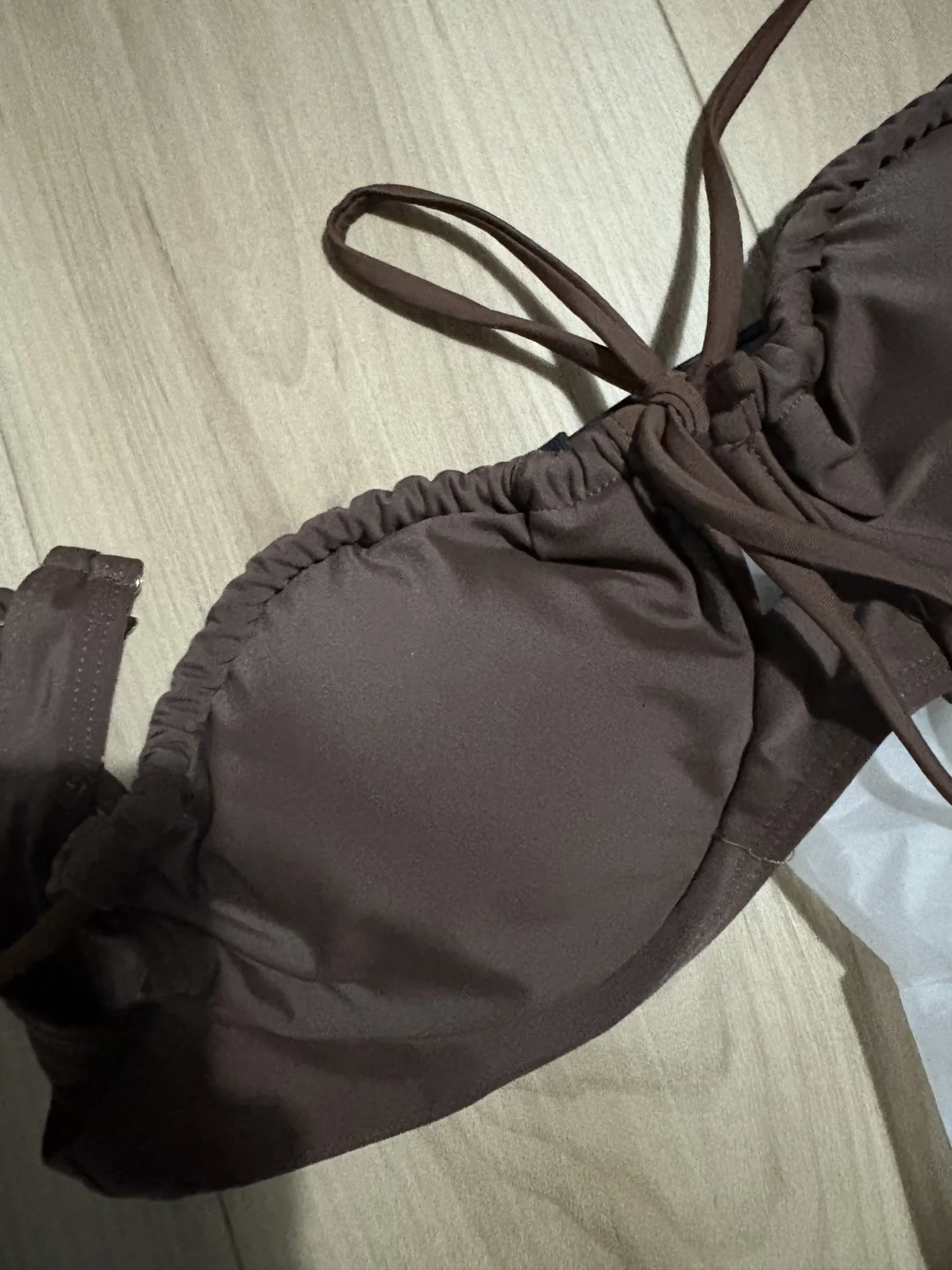 Image for Haut maillot bain brun NEUF