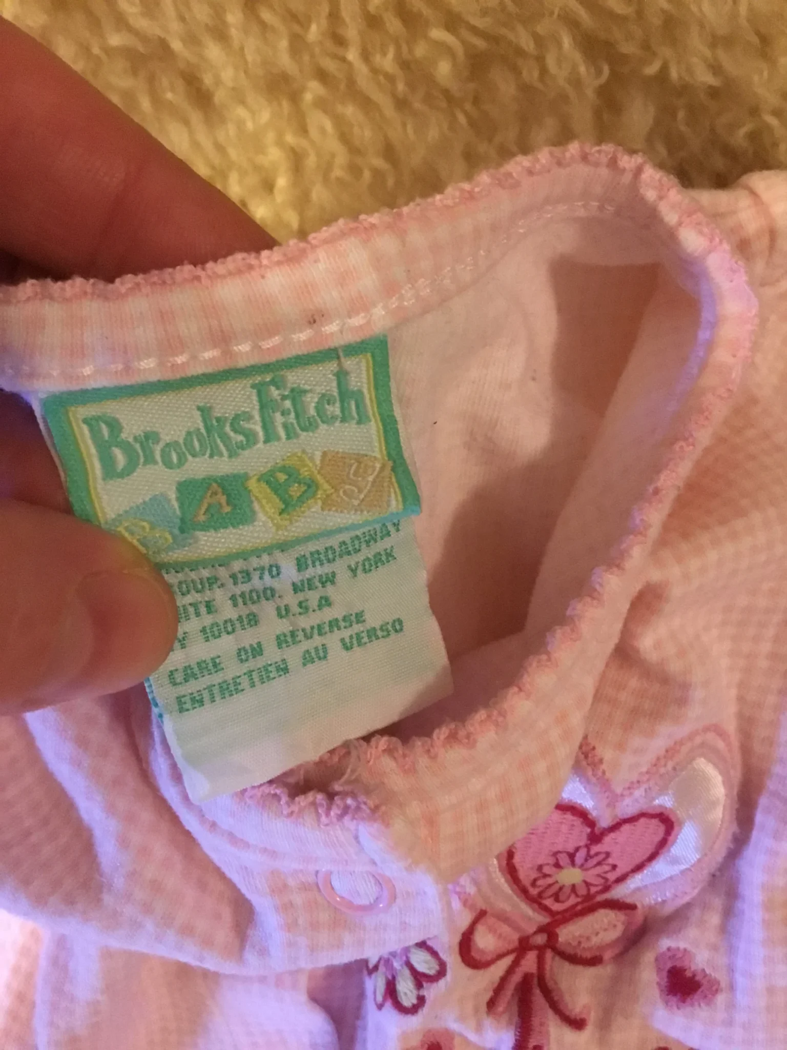 Featured image for Cache couche rose ballet ballerine bébé fille 6-9