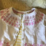 Featured thumbnail for Veste cardigan tricot de fin coton souris mini bébé fille 6