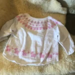 Thumbnail for Veste cardigan tricot de fin coton souris mini bébé fille 6