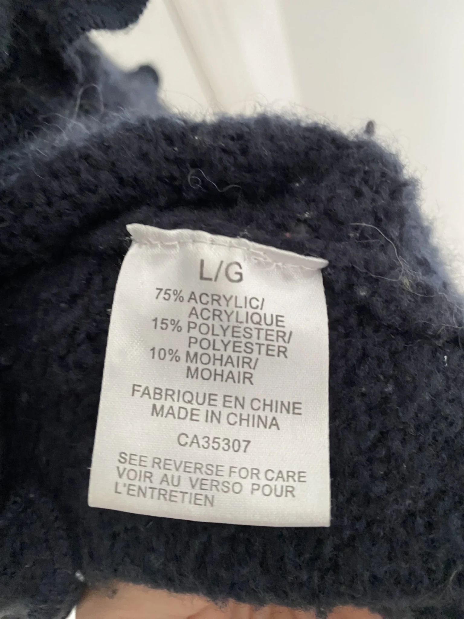 Image for Chandail en mohair Élégant et chic