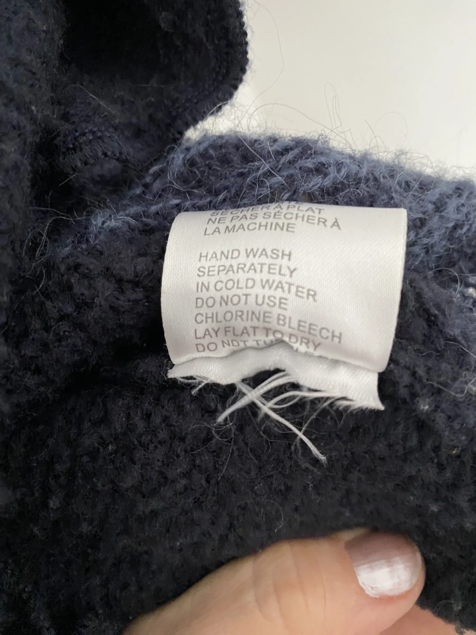 Image for Chandail en mohair Élégant et chic