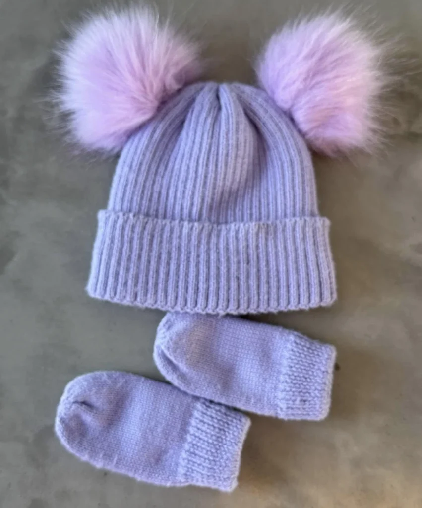 Image for Ensemble tuque/mitaines 0-6M