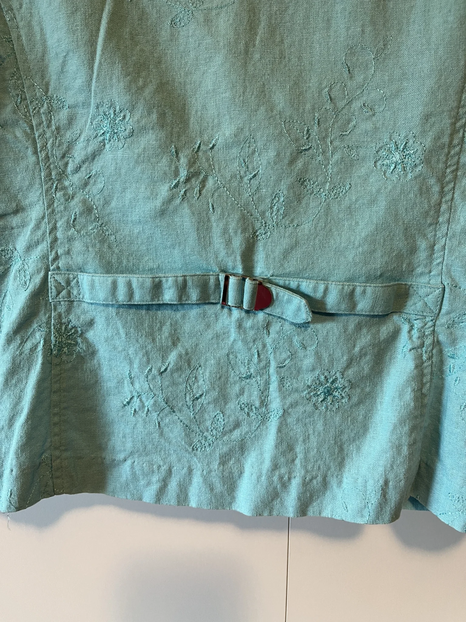 Image for Blue jacket 55% linen - IGY by texport trading