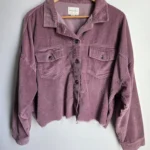 Featured thumbnail for Powdered mauve corduroy jacket