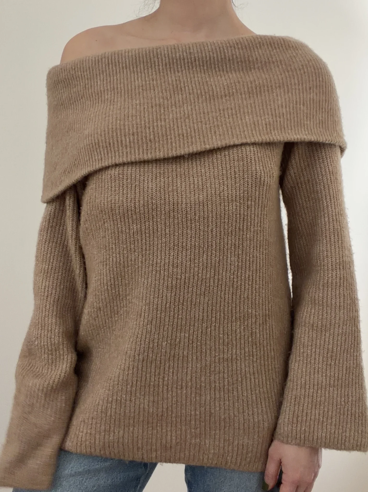 Image for Chandail off the shoulder